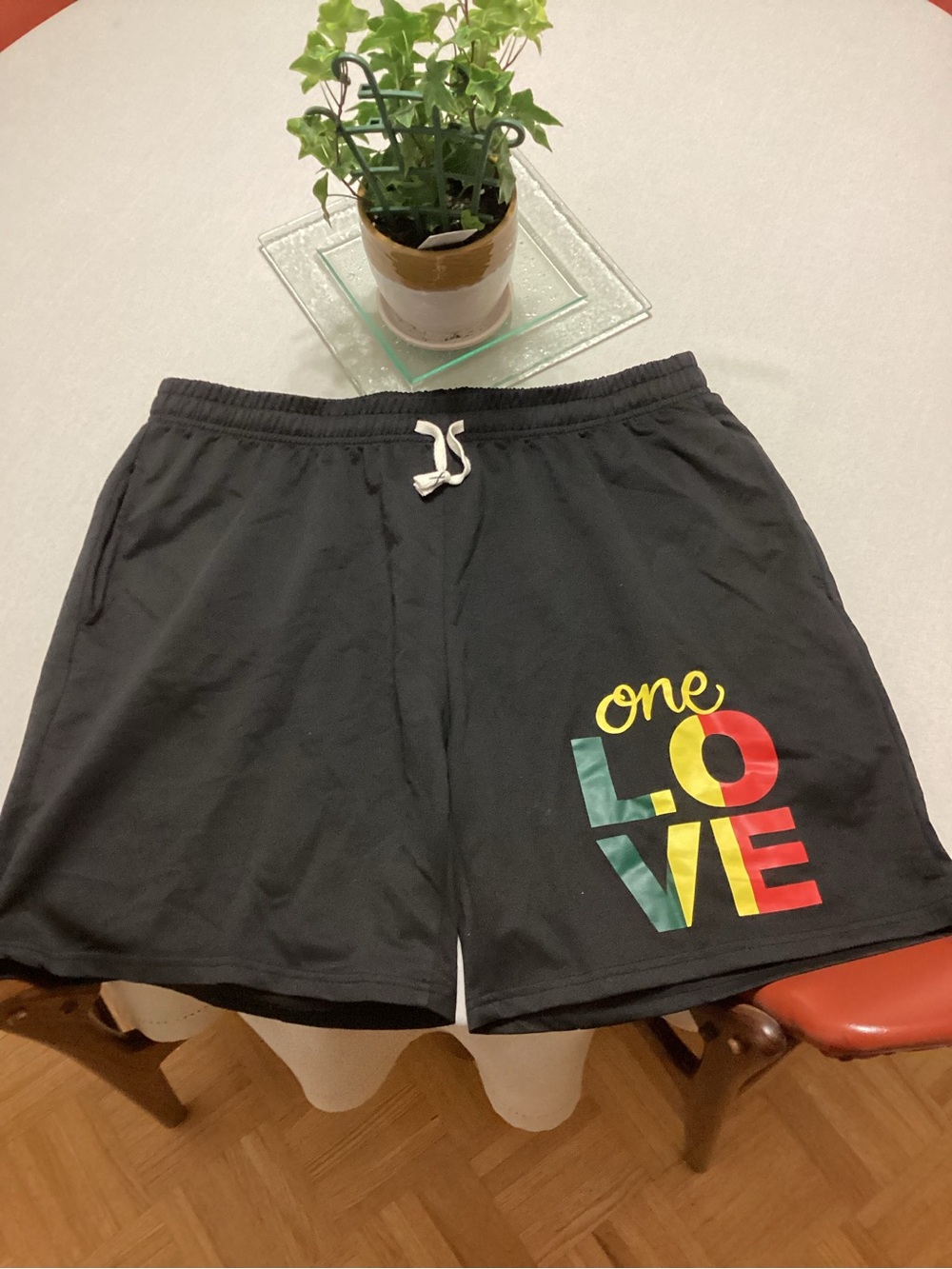 "One Love" - 2piece set-tshirt,shorts